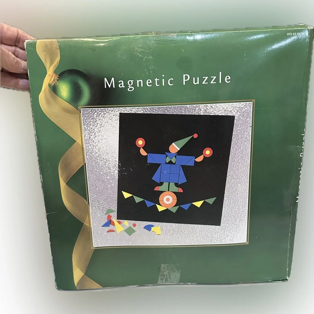 VTG 1998 MAGNETIC PUZZLE DAYTON HUDSON CO LEARNING EDUCATIONAL CREATIVE IMAGINE